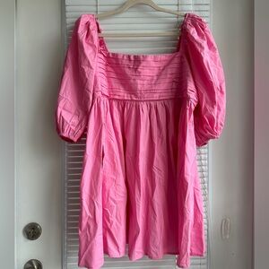 Abercrombie Emerson Pink Puff Dress SZ XL